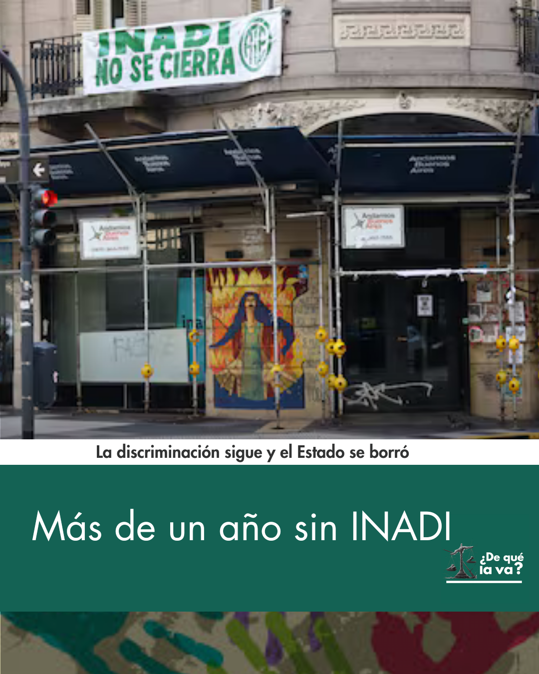 Más de un año sin INADI: la discriminación sigue y el Estado se borró